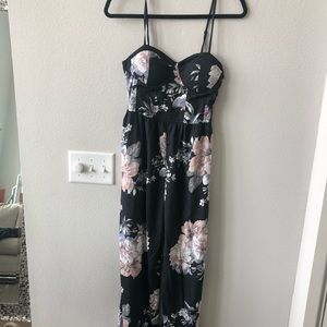 Floral pant jumpsuit